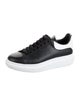 Alexander McQueen Leather Colorblock Pattern Sneakers