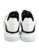 Alexander McQueen Leather Colorblock Pattern Sneakers