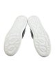 Alexander McQueen Leather Colorblock Pattern Sneakers