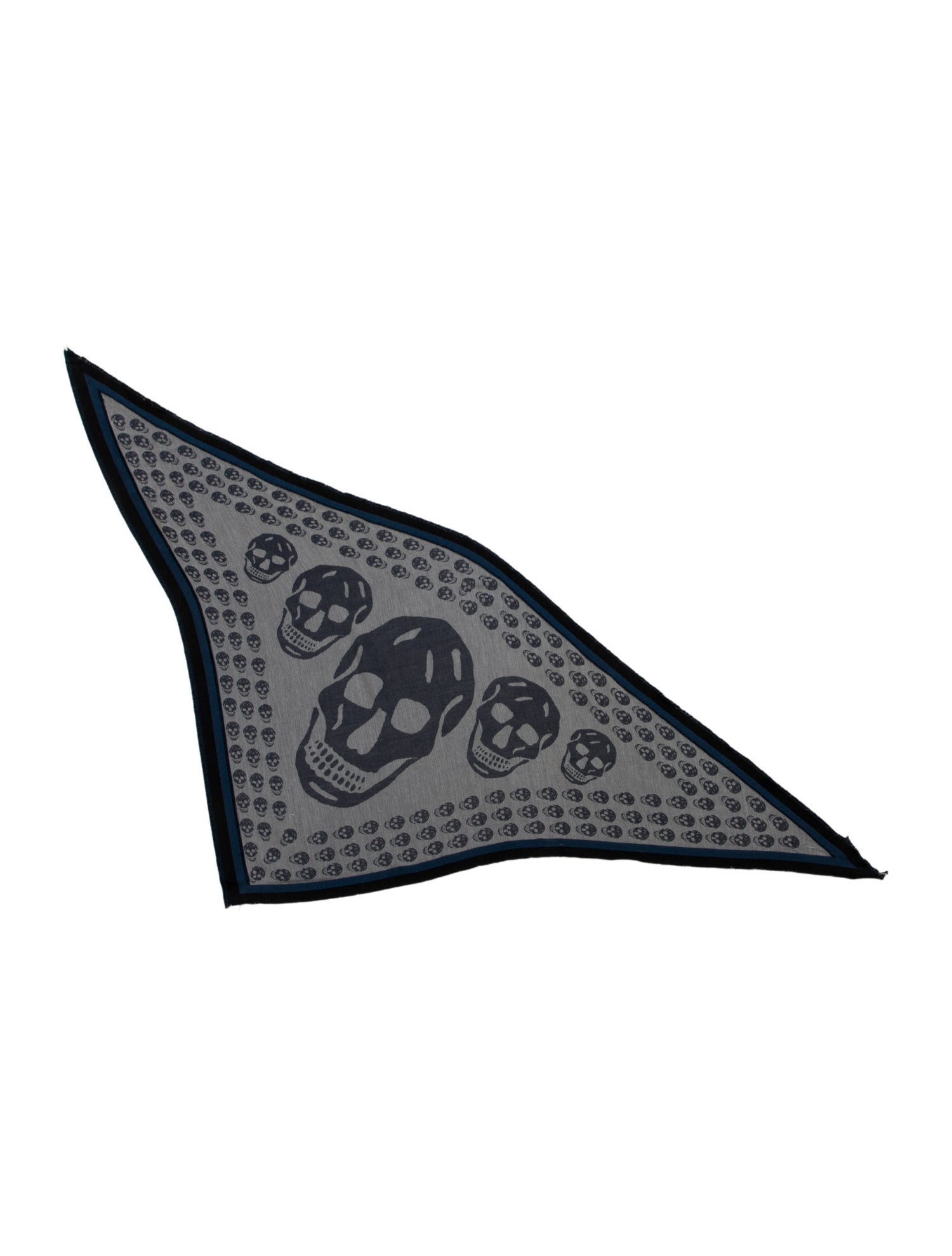 Alexander McQueen Skull Printed Scarf