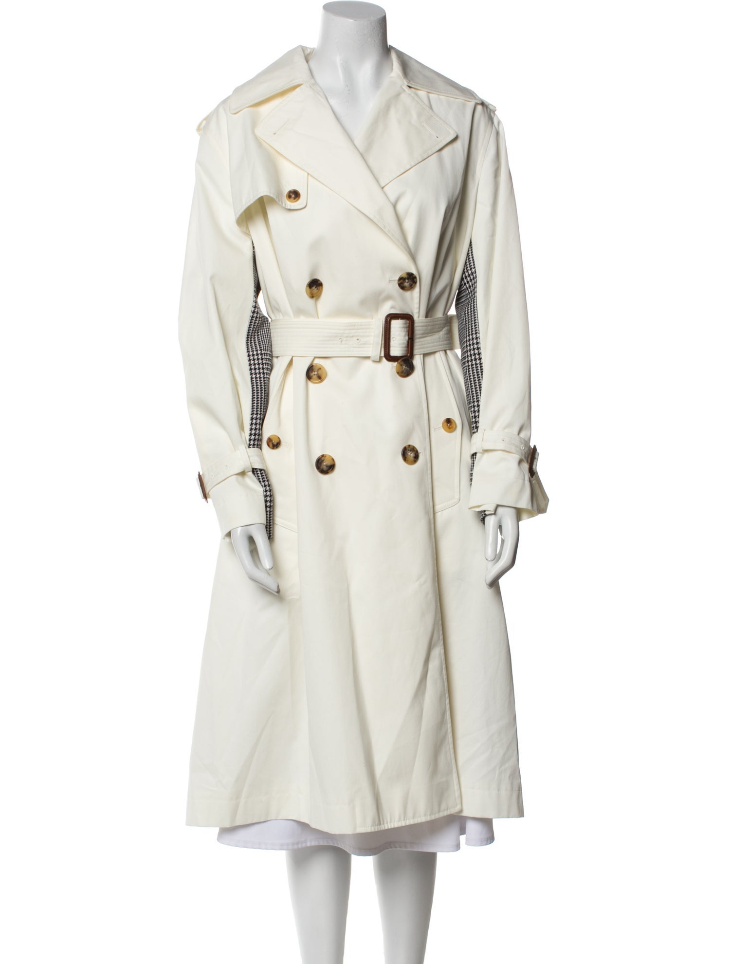 Alexander McQueen Wool Trench Coat