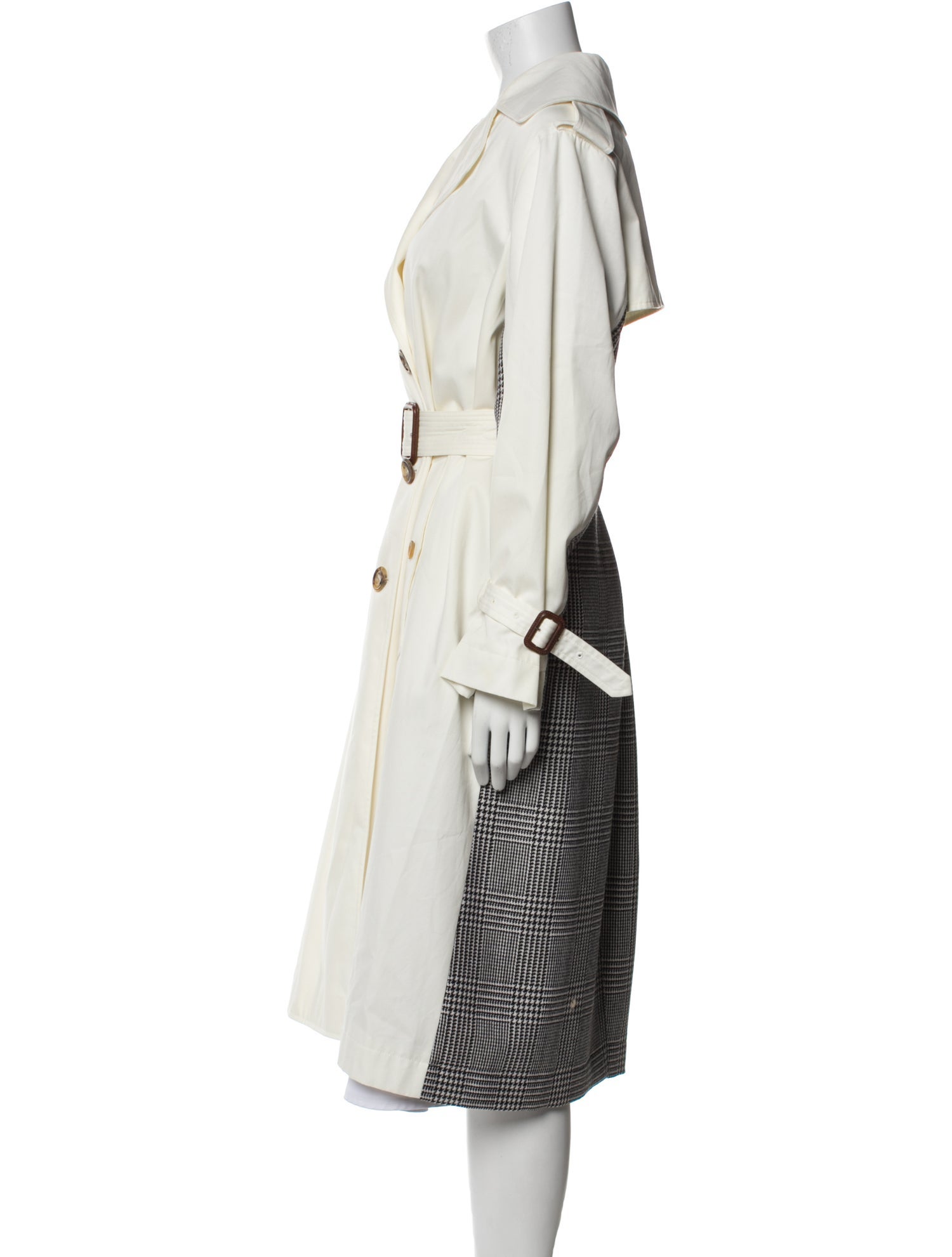 Alexander McQueen Wool Trench Coat