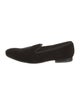 Alexander McQueen Skull Velvet Loafers