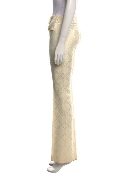 Alexander McQueen Wool Wide Leg Pants