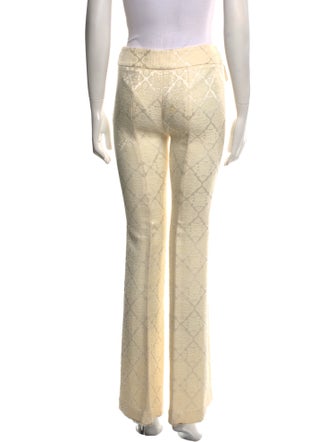 Alexander McQueen Wool Wide Leg Pants