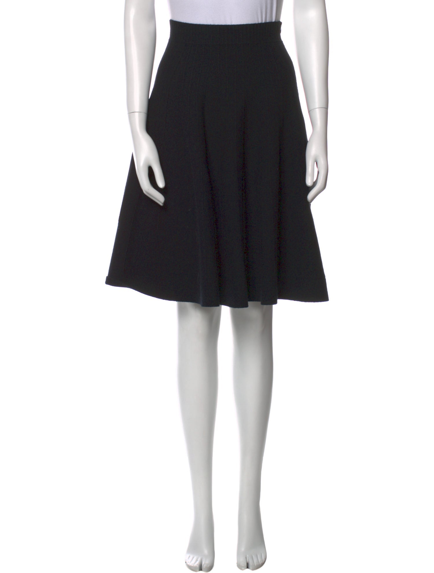 Alexander McQueen Wool Knee-Length Skirt