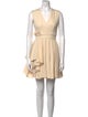 Alexander McQueen Virgin Wool Mini Dress