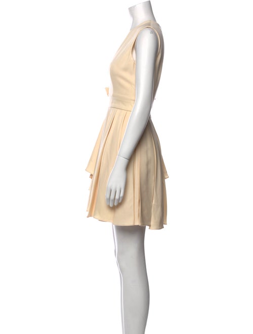 Alexander McQueen Virgin Wool Mini Dress