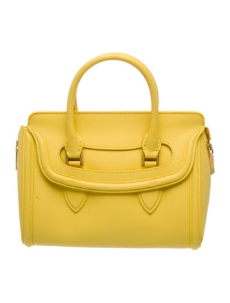 Alexander McQueen Leather Top Handle Bag