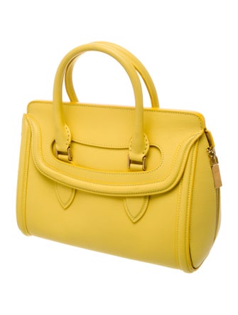 Alexander McQueen Leather Top Handle Bag