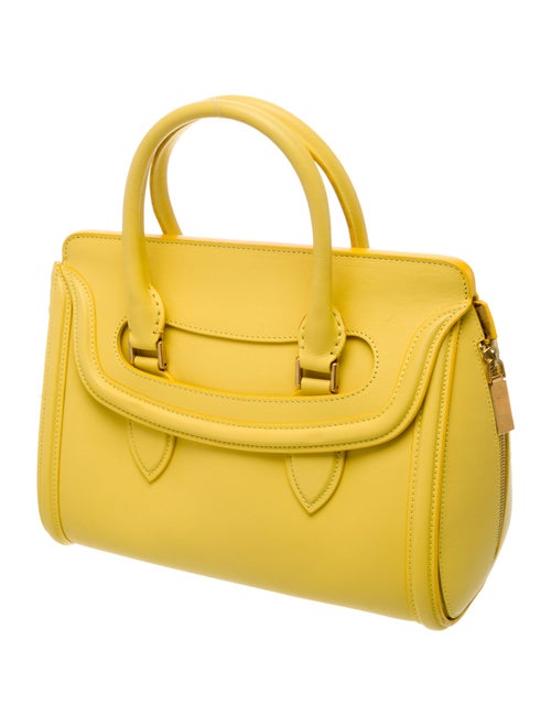 Alexander McQueen Leather Top Handle Bag