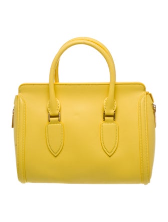 Alexander McQueen Leather Top Handle Bag