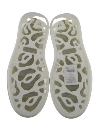 Alexander McQueen Leather Printed Sneakers