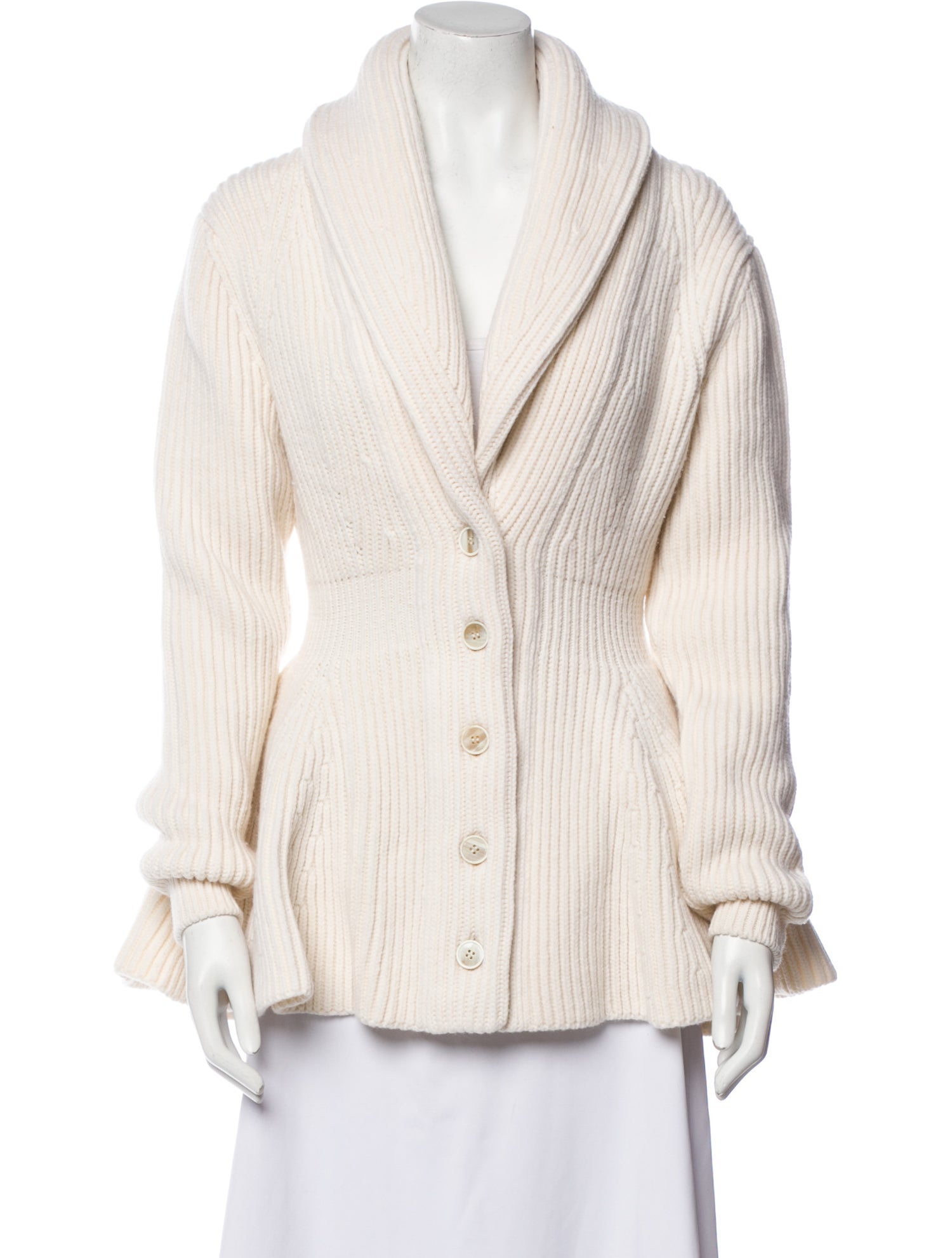 Alexander McQueen Wool Striped Jacket