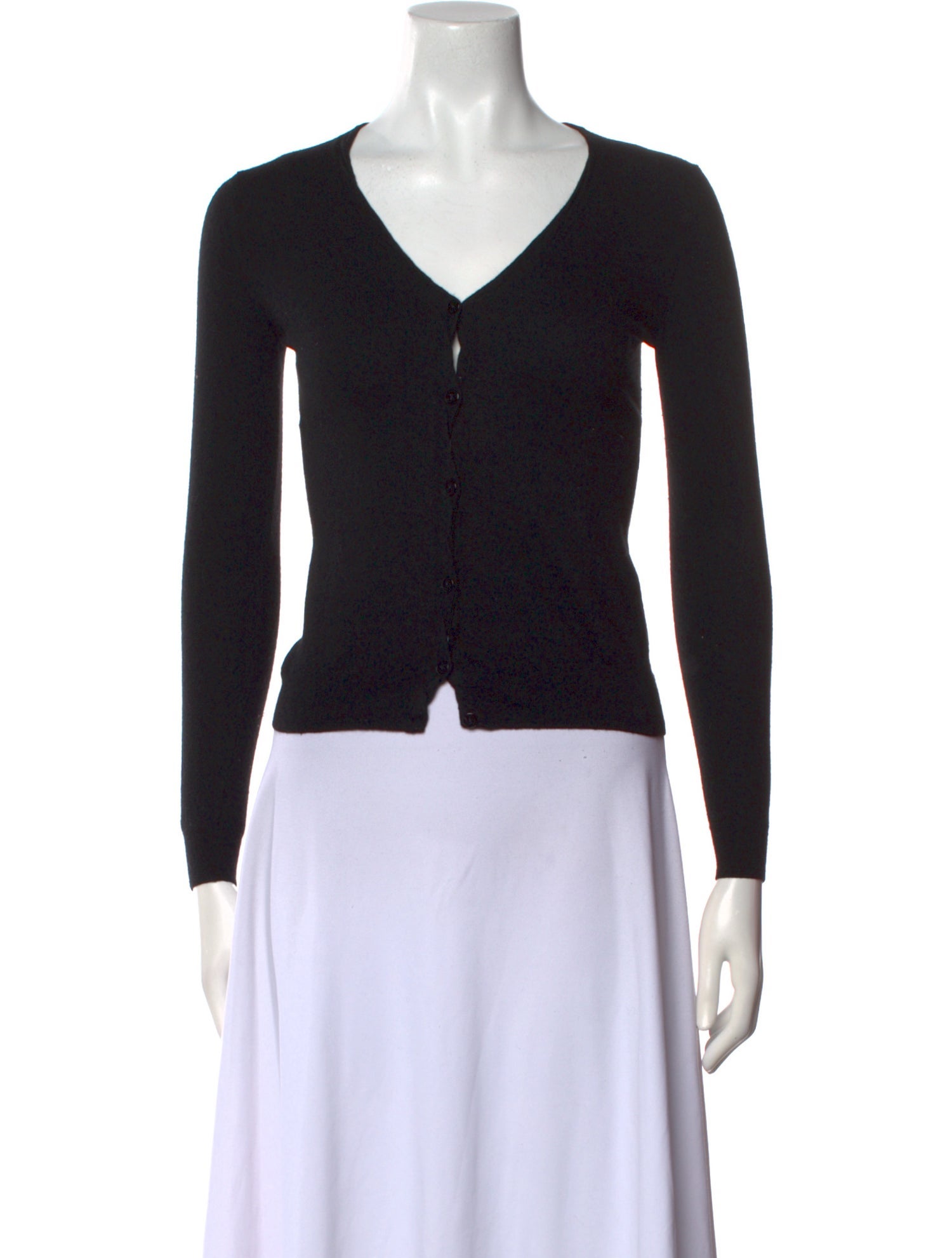 Alexander McQueen Wool V-Neck Sweater