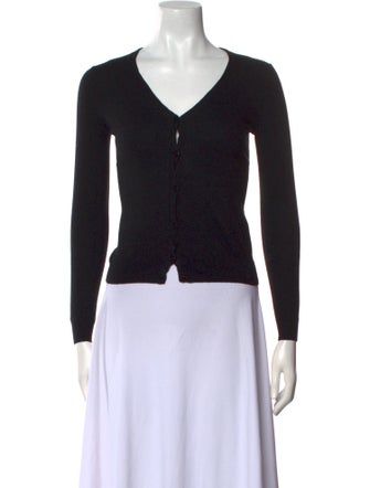 Alexander McQueen Wool V-Neck Sweater