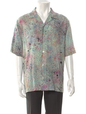 Alexander McQueen Printed Short Sleeve Shirt