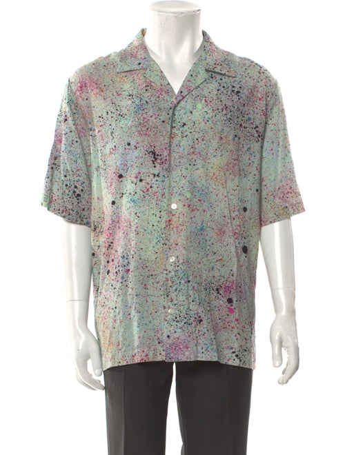 Alexander McQueen Printed Short Sleeve Shirt