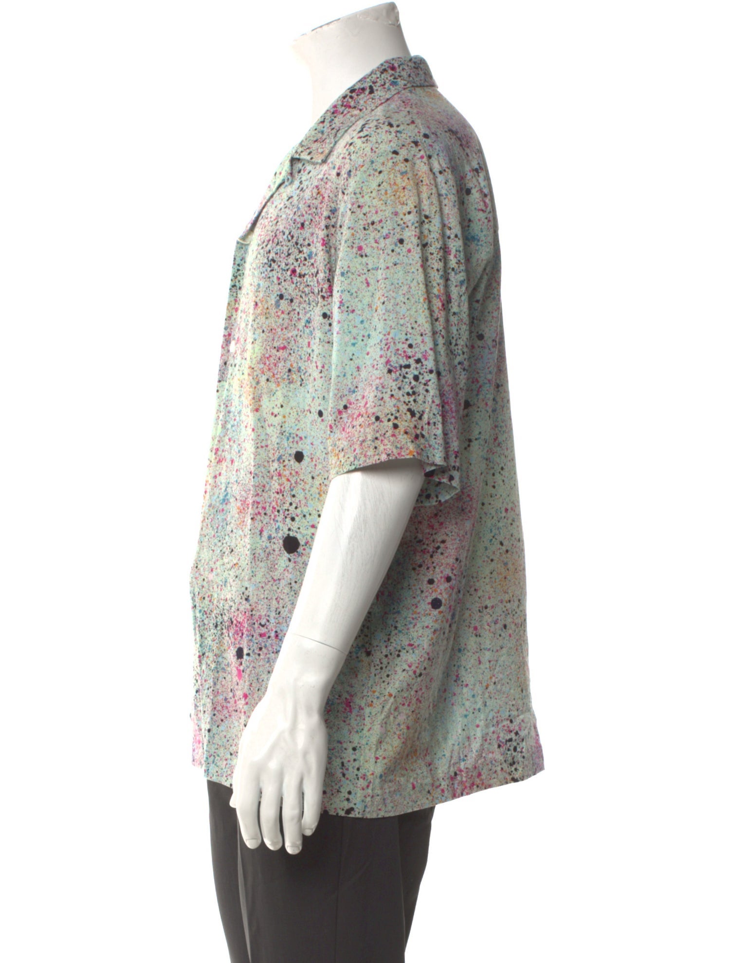 Alexander McQueen Printed Short Sleeve Shirt