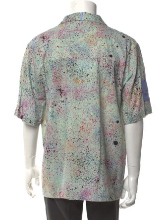 Alexander McQueen Printed Short Sleeve Shirt