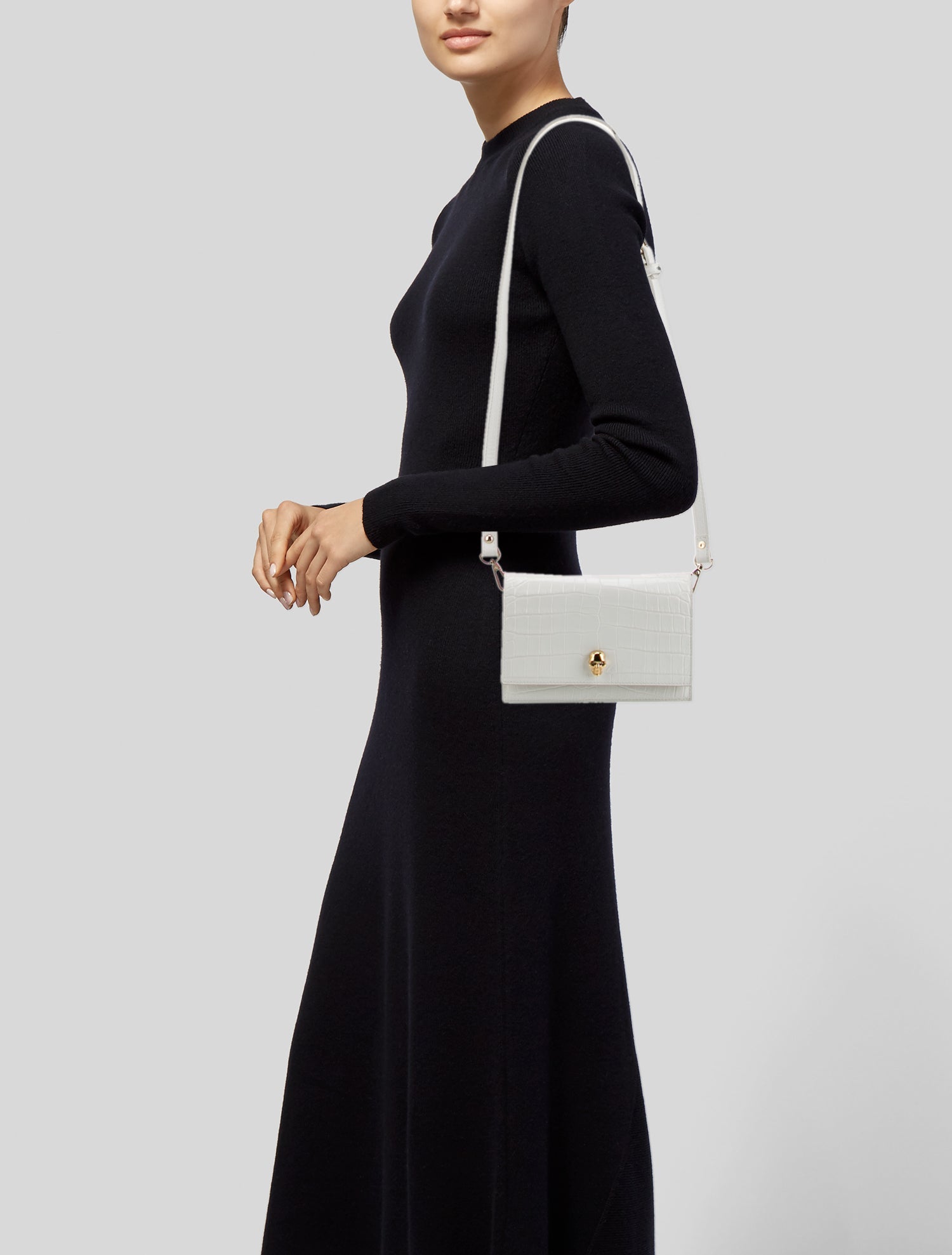 Alexander McQueen Leather Crossbody Bag