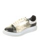 Alexander McQueen Leather Printed Sneakers