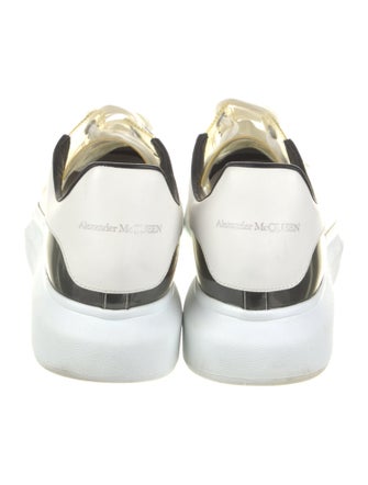 Alexander McQueen Leather Printed Sneakers