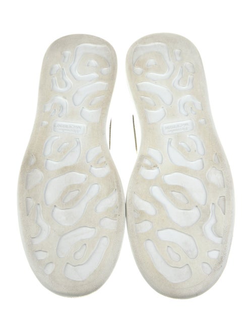 Alexander McQueen Leather Printed Sneakers