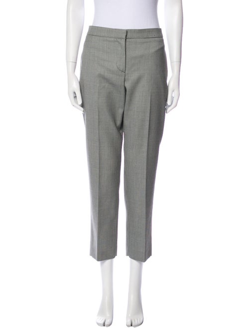 Alexander McQueen Wool Straight Leg Pants