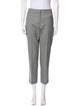 Alexander McQueen Wool Straight Leg Pants