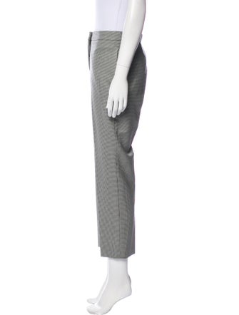 Alexander McQueen Wool Straight Leg Pants