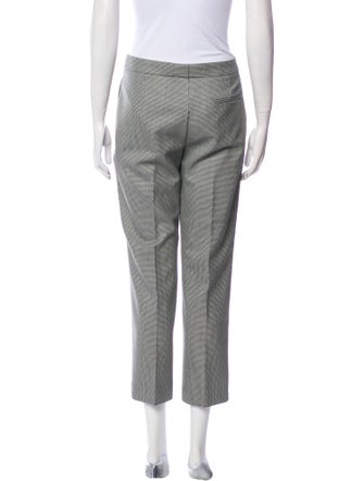 Alexander McQueen Wool Straight Leg Pants