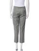 Alexander McQueen Wool Straight Leg Pants