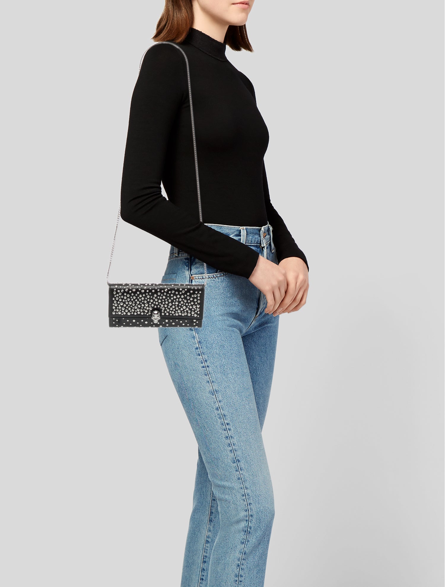Alexander McQueen Skull Clutch