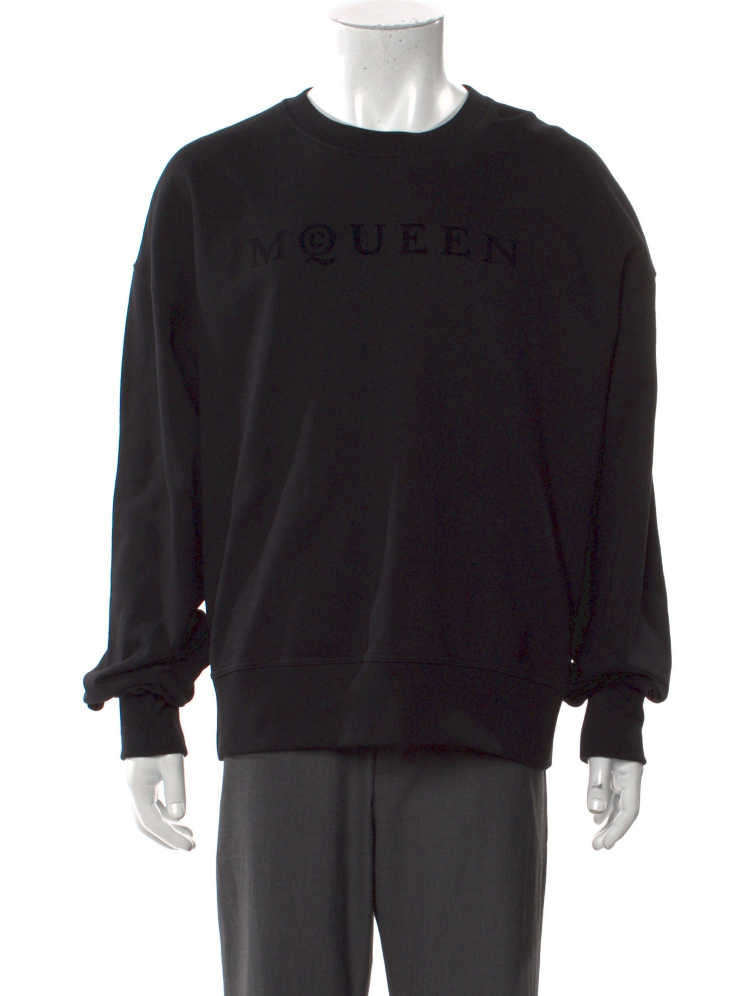 Alexander McQueen Graphic Print Crew Neck Sweatshirt