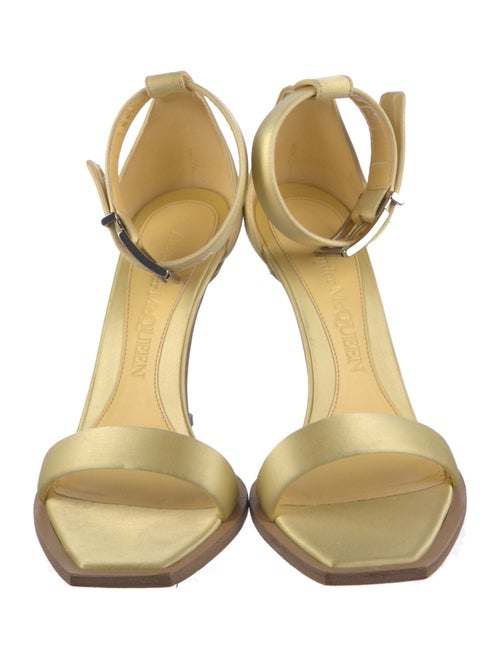 Alexander McQueen Satin Sandals