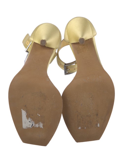 Alexander McQueen Satin Sandals