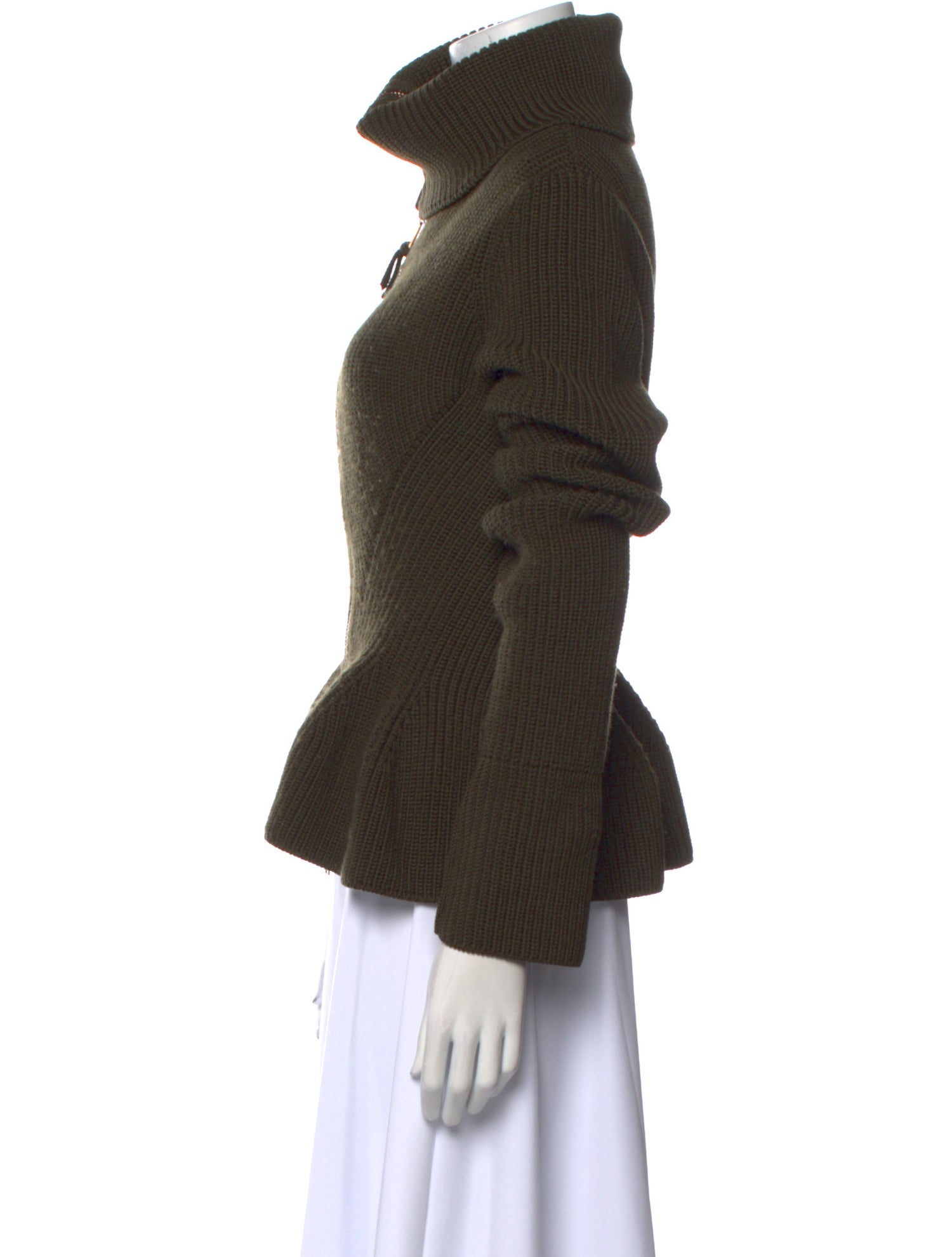 Alexander McQueen Wool Turtleneck Sweater