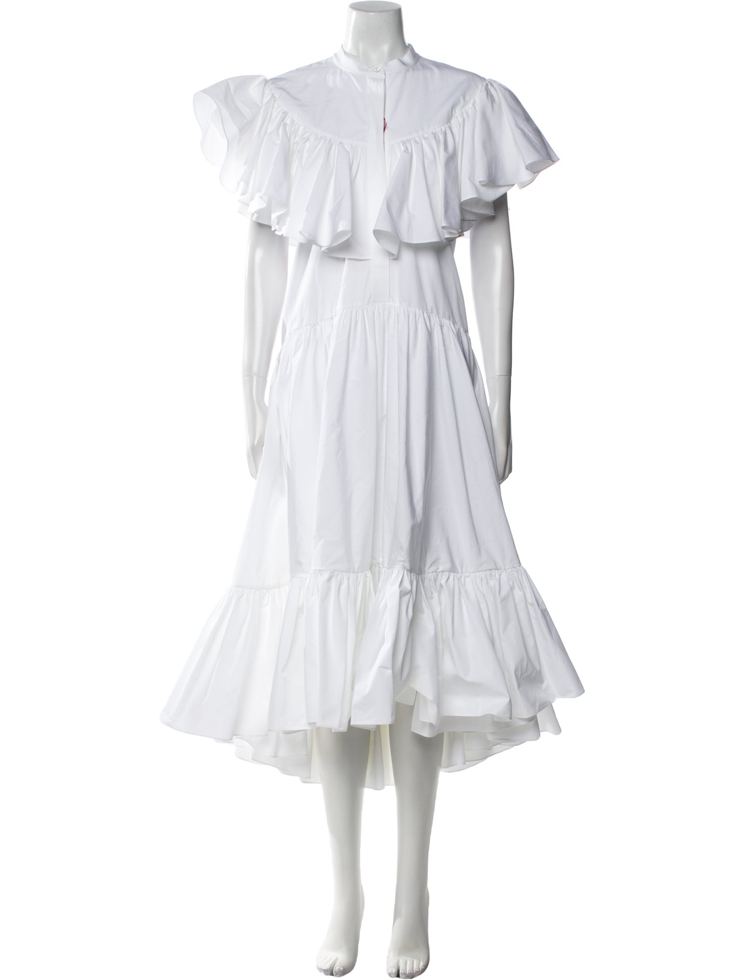 Alexander McQueen Mock Neck Midi Length Dress w/ Tags