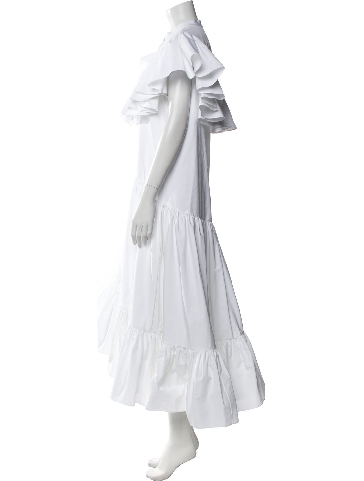 Alexander McQueen Mock Neck Midi Length Dress w/ Tags