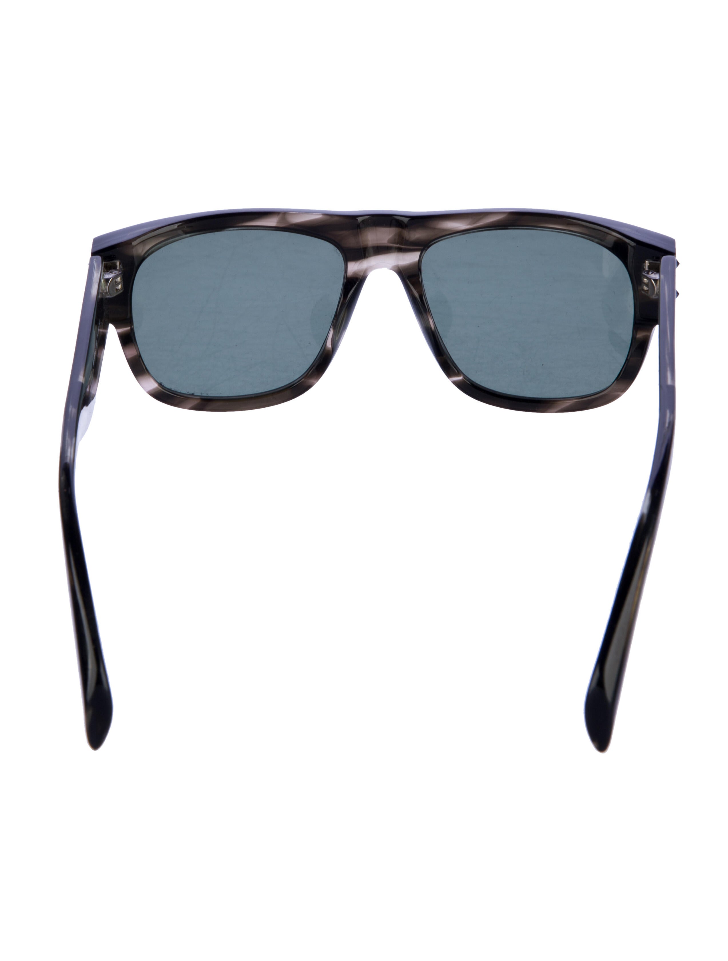 Alexander McQueen Wayfarer Tinted Sunglasses