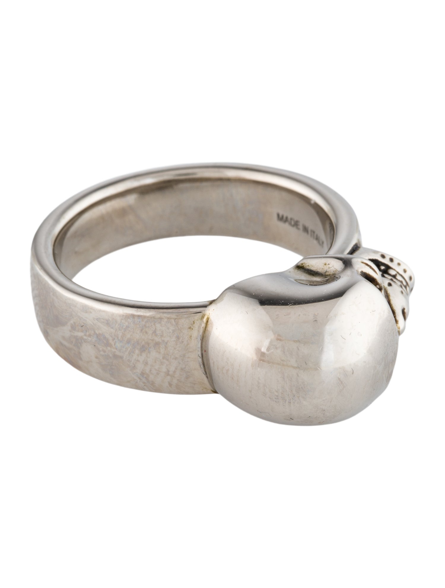 Alexander McQueen The Side Skull Cocktail Ring