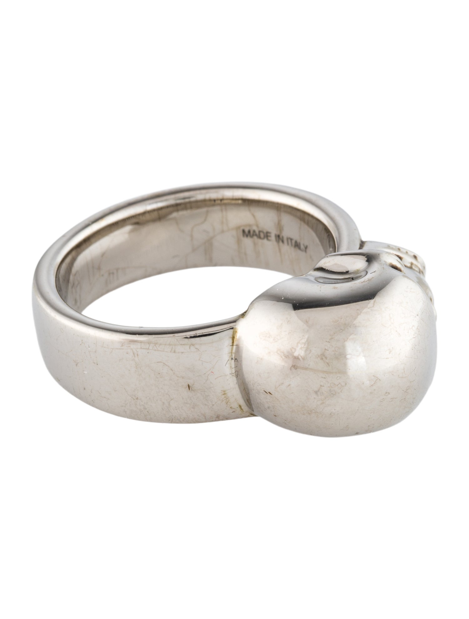 Alexander McQueen The Side Skull Cocktail Ring