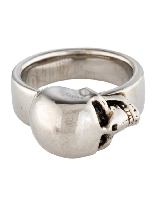 Alexander McQueen The Side Skull Cocktail Ring