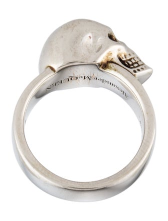 Alexander McQueen The Side Skull Cocktail Ring