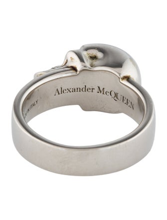 Alexander McQueen The Side Skull Cocktail Ring