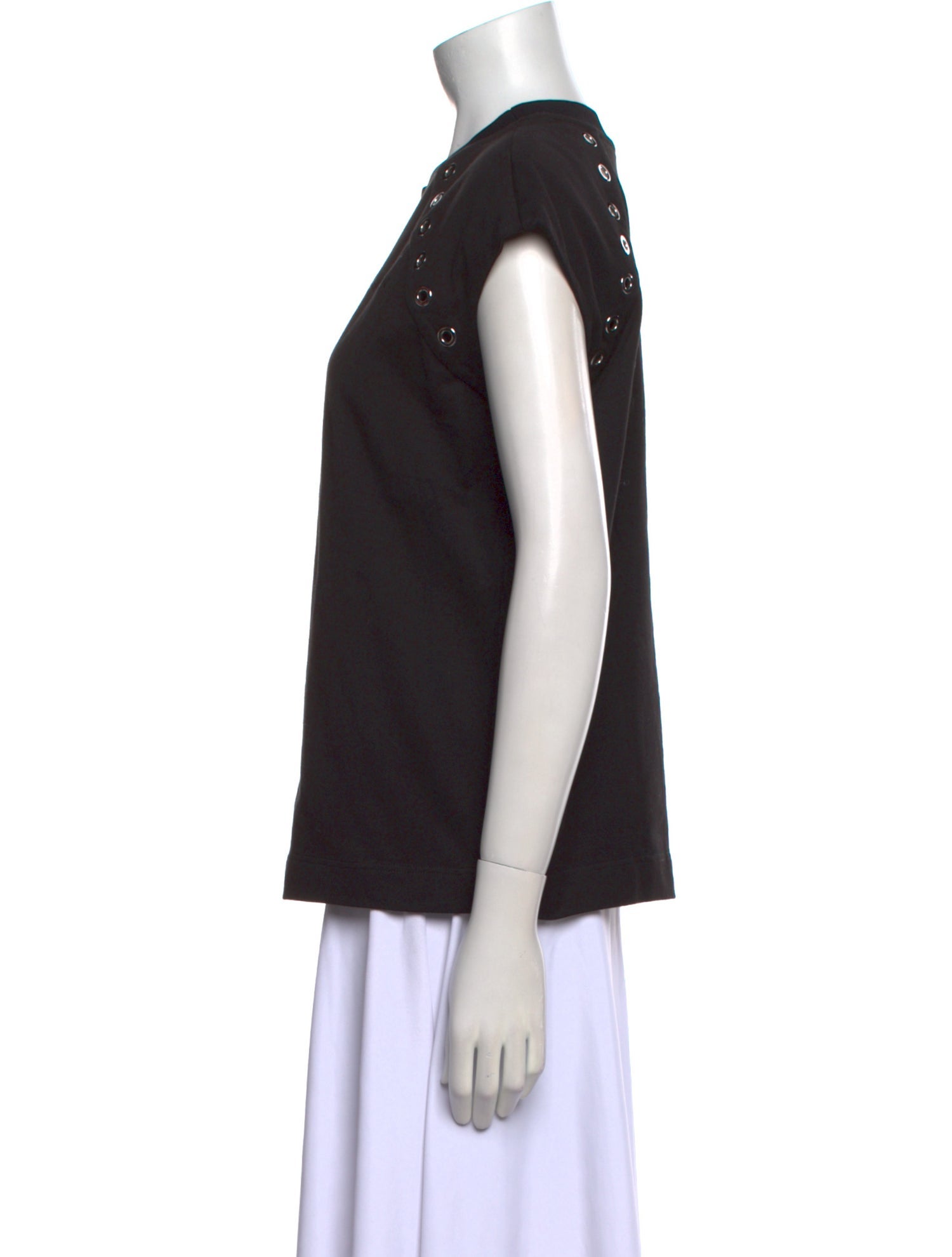 Alexander McQueen Crew Neck Short Sleeve T-Shirt