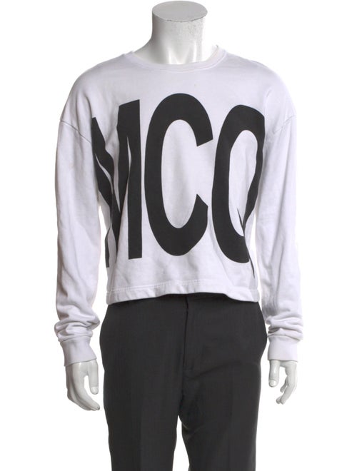 McQ Alexander McQueen Graphic Print Crew Neck Sweatshirt