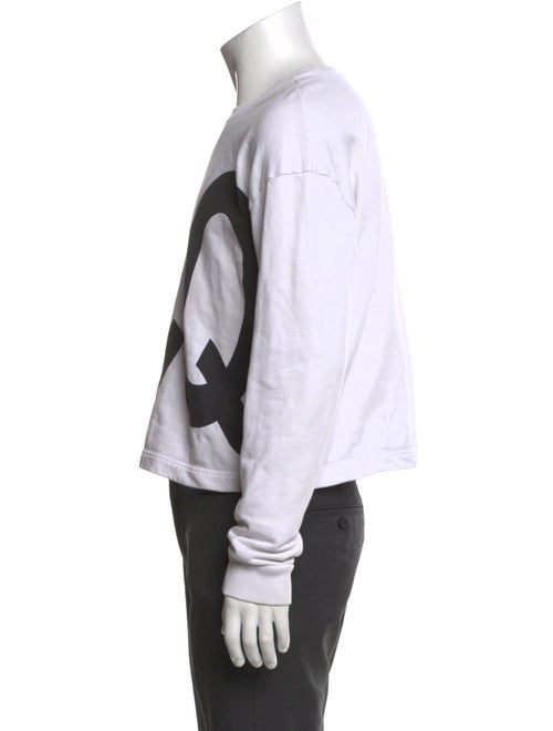 McQ Alexander McQueen Graphic Print Crew Neck Sweatshirt