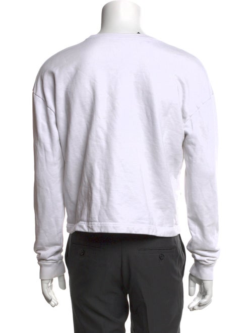 McQ Alexander McQueen Graphic Print Crew Neck Sweatshirt